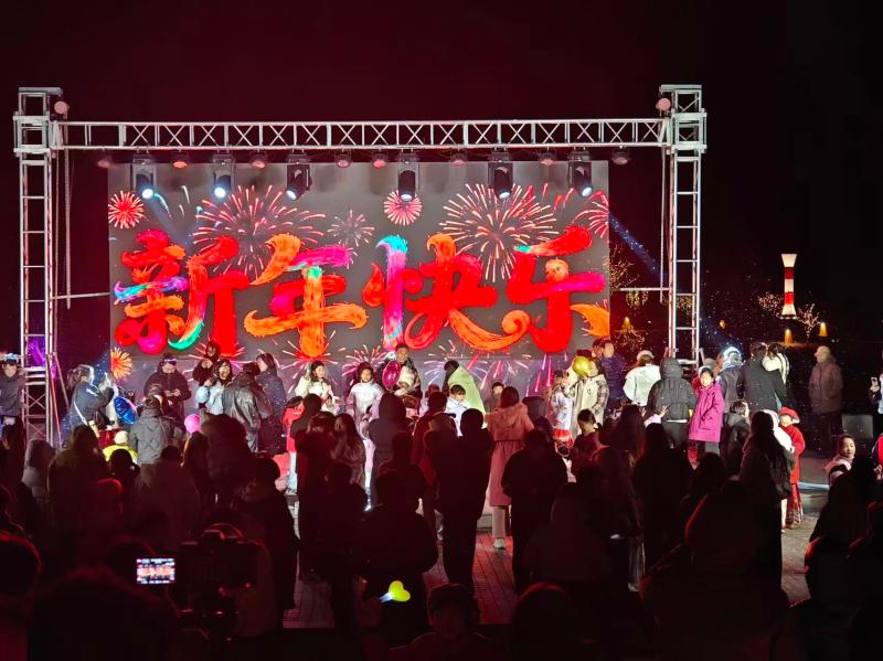 太平湖畔的别致跨年夜